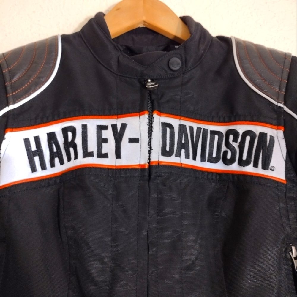 Harley-Davidson® Women's Triple Vent System Waterproof Textile Riding Jacket - Picture 2 of 16